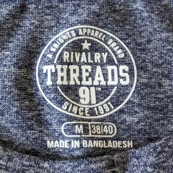 Michigan Wolverines Short Sleeve T-Shirt Men's Medium Polyester - Picture 4 of 7